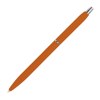 Stylo bille fin caoutchouté