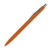 Stylo bille fin caoutchouté