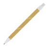 Papier et stylo à bille maïs
