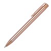 Stylo rétractables en aluminium en couleurs métalliques