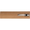 Stylo en aluminium avec zone de prise en main en bambou