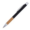 Set d'écriture stylo à bille et crayon avec zone de grip en bambou