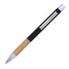 Set d'écriture stylo à bille et crayon avec zone de grip en bambou