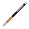 Set d'écriture stylo à bille et crayon avec zone de grip en bambou