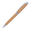 Stylo à bille en bois avec applications en métal