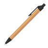 Stylo à bille en paille de blé et bambou
