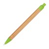 Stylo à bille en paille de blé et bambou