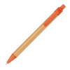 Stylo à bille en paille de blé et bambou