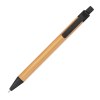 Stylo à bille en paille de blé et bambou