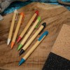 Stylo à bille en paille de blé et bambou