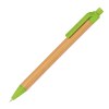 Stylo à bille en paille de blé et bambou