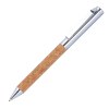Stylo à bille en métal et liège