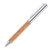 Stylo à bille en métal et liège