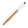 Stylo à bille en métal et liège
