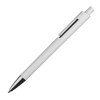 Stylo bille blanc avec applications colorées