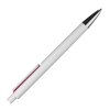 Stylo bille blanc avec applications colorées