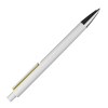 Stylo bille blanc avec applications colorées