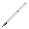 Stylo bille blanc avec applications colorées