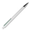 Stylo bille blanc avec applications colorées