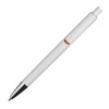 Stylo bille blanc avec applications colorées