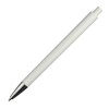 Stylo bille blanc avec applications colorées