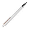 Stylo bille blanc avec applications colorées