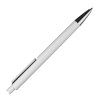 Stylo bille blanc avec applications colorées