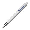 Stylo bille blanc avec applications colorées
