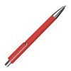 Stylo bille avec applications argentées