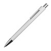 Stylo bille avec applications argentées