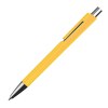 Stylo bille avec applications argentées