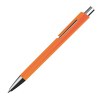 Stylo bille avec applications argentées