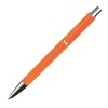 Stylo bille avec applications argentées