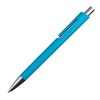 Stylo bille avec applications argentées