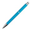 Stylo bille avec applications argentées