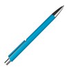 Stylo bille avec applications argentées