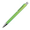 Stylo bille avec applications argentées