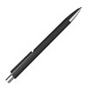 Stylo bille avec applications argentées