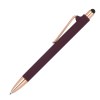 Stylo à bille caoutchouté