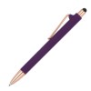 Stylo à bille caoutchouté