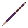 Stylo à bille caoutchouté