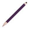 Stylo à bille caoutchouté