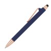 Stylo à bille caoutchouté