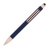 Stylo à bille caoutchouté