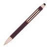 Stylo à bille caoutchouté