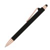 Stylo à bille caoutchouté