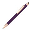 Stylo à bille caoutchouté