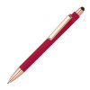 Stylo à bille caoutchouté