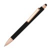 Stylo à bille caoutchouté