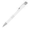 Stylo à bille avec surface caoutchoutée